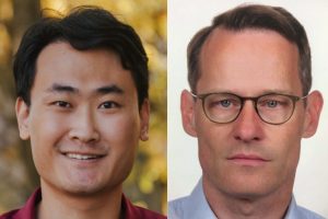 Profile pictures of Ang Yu and Felix Elwert